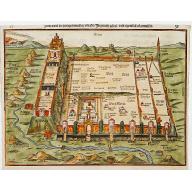 Old map image download for Jerusalem die heilige viereckete Stadt