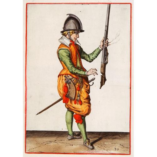 Old map image download for [The Exercise of Armes]. Plate 30.