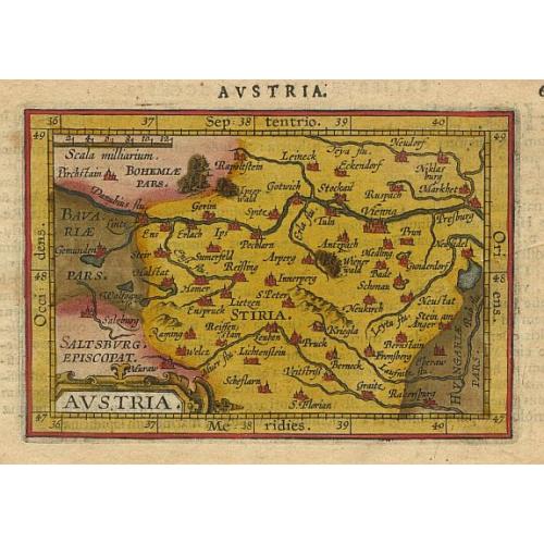 Old map image download for Austria.