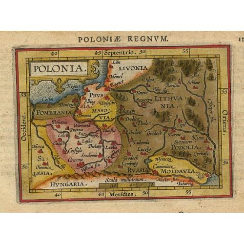 Old map image download for Polonia.