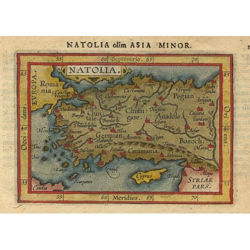 Old map image download for Natolia.
