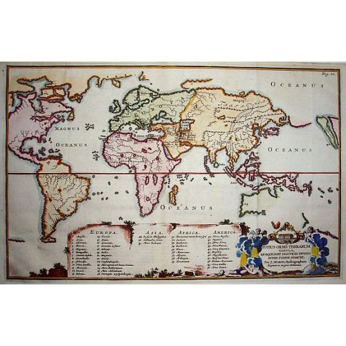 Old map image download for Totius Orbis Terrarum.