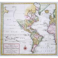 Old, Antique map image download for Nieuwe Kaart van het Westelykste Deel der Weereld..