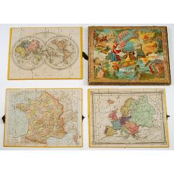 [Map puzzle] Atlas géographique.