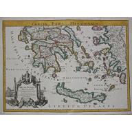 Old map image download for Graecia Antiquae Tabula Nova / Pars Meridionalis.