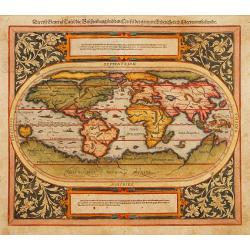 World map: Die erste General Tafel.