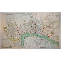 A New and Accurate Plan of the Cities of London and Westminster, including the New Roads & Buildings.