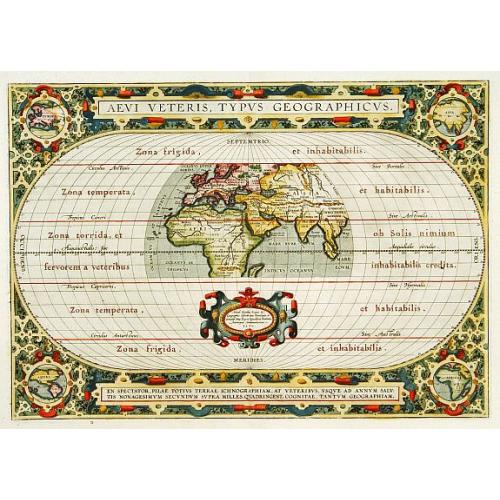 Old map image download for Aevi Veteris, Typus geographicus.