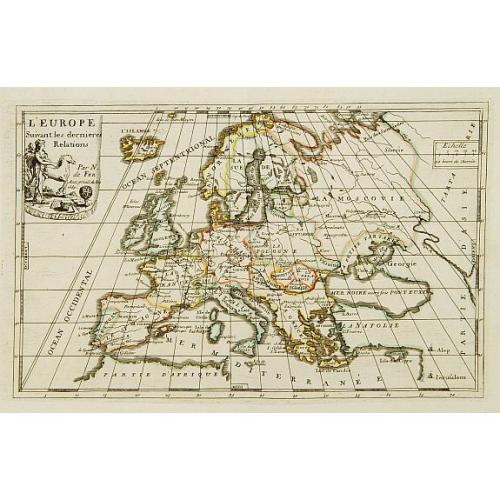 Old map image download for L'Irlande suiant les dernieres relations..