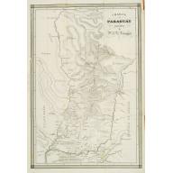 Old map image download for Charte von Paraguay entworfen von Dr. J.R.Rengger.