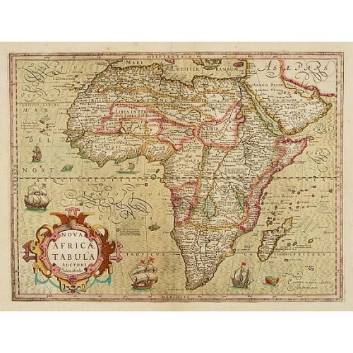 Old map image download for Nova Africae Tabula.