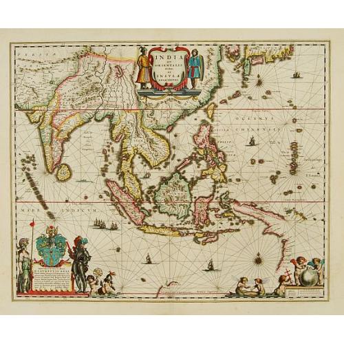 Old map image download for India quae Orientalis..