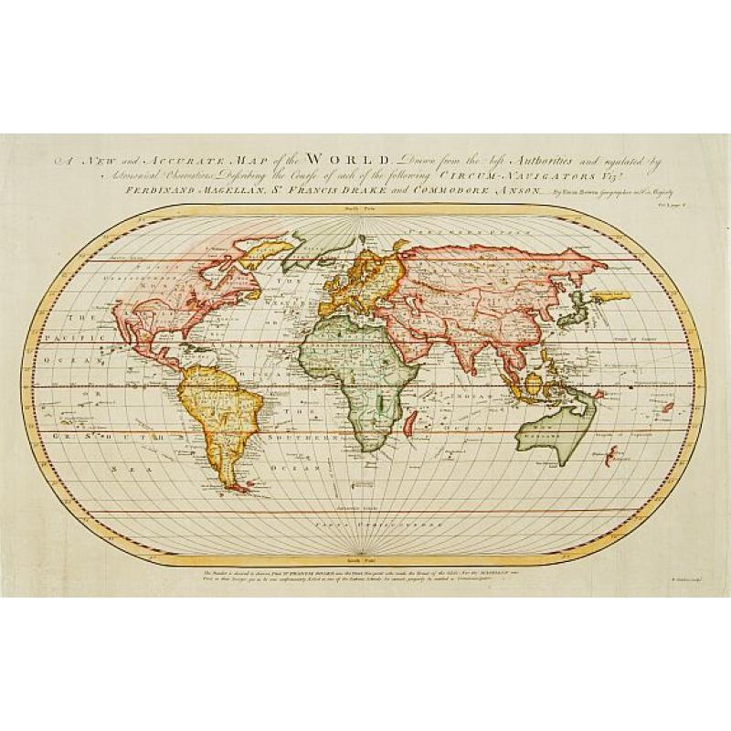 A new and accurate map of the world drawn from the best authorities..
