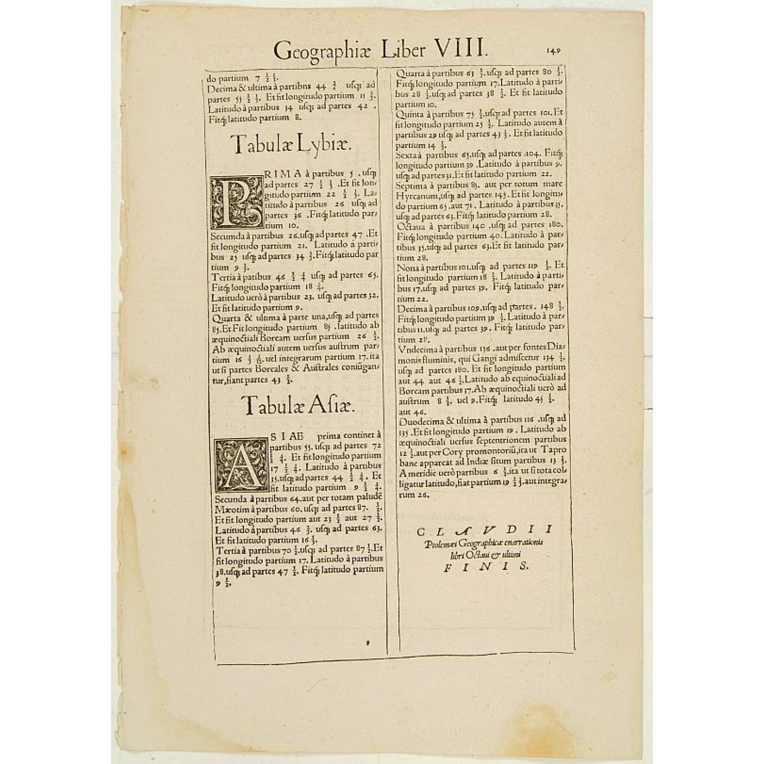 Text page with large intitials P and A.