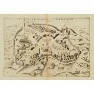 Old, Antique map image download for [Siena] Il vero disegno et ritratto di Siena.