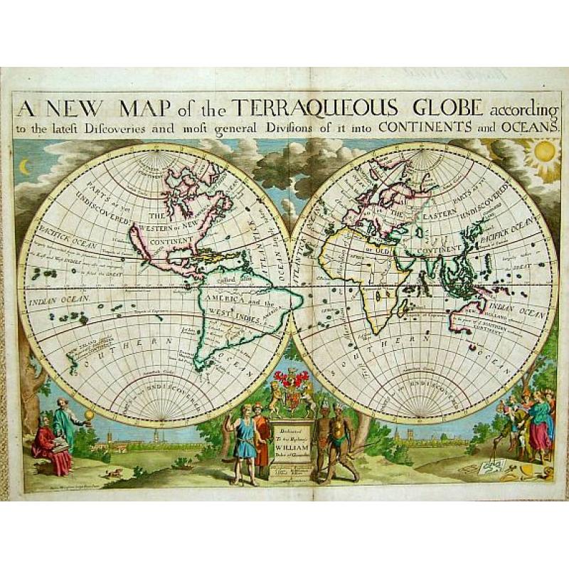 A New Map of the Terraqueous Globe According to the Latest Discoveries ..