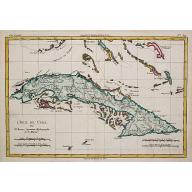 Old map image download for L' Isle de Cuba.