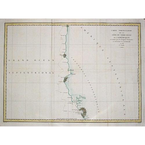 Old map image download for Carte particulaire de la Côte du Nord-Ouest de l\'Amerique, 3e Feuille.