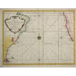 Carte de l Ocean Meridional, 1746.