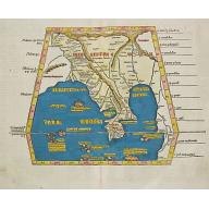 Old, Antique map image download for Tabula IX Asia (title on verso).