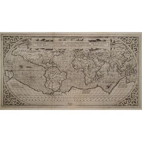 Old map image download for Indiarum Orientalum Occidentaliumoue Descriptio..
