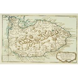 Partie occidentale de l'Isle de la Guadeloupe appellée la Basse Terre. / Partie Orientale de l'Isle de la Guadeloupe.. [2 maps]