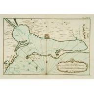 Old, Antique map image download for Carte des Havres de Kingstown et de Port Royal.
