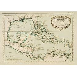 Carte Réduite du Golf du Mexique et des Isles de l'Amérique