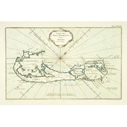 Carte des Isles Bermudes ou de Sommer.