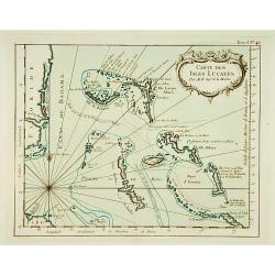 Carte des Isles Lucayes.