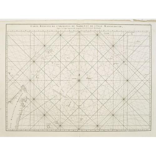 Old map image download for Carte réduite de l'Archipel du Nord-Est de l'Ile Madagascar.