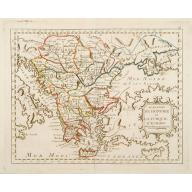 Old, Antique map image download for Le Royaume de Hongrie et la Turquie d'Europe ..