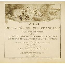 [Title page] Atlas de la République française ..