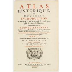 (Title page) Atlas Historique, ou Nouvelle Introduction à l'Histoire, à la Chronologie..