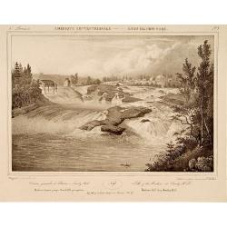 Falls of the Hudson at Sandy Hill.