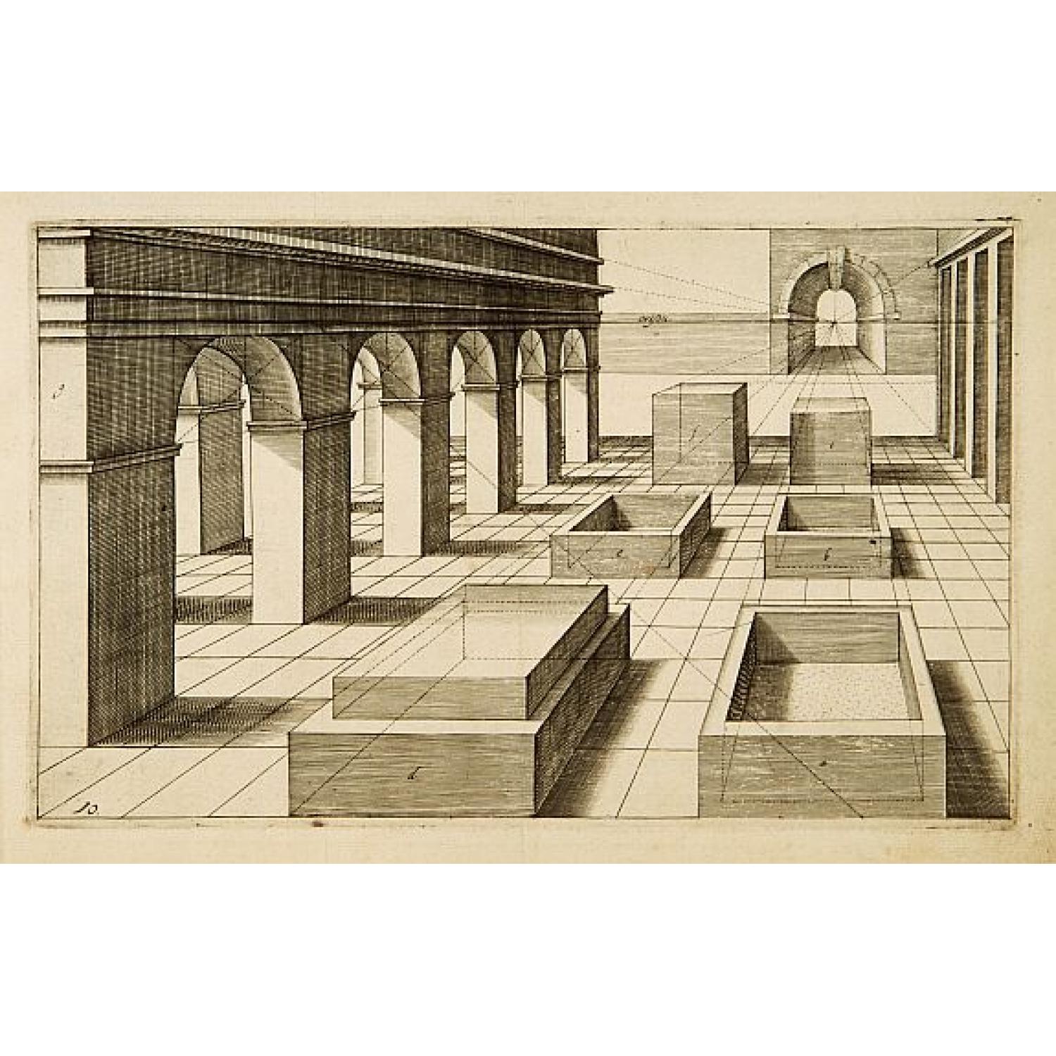[ Perspective print by Vredeman de Vries ]