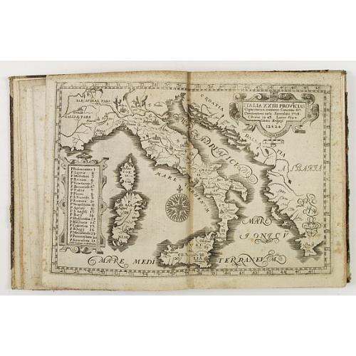 Old map image download for Chorographica descriptio provinciarum, et conventum fratrum minorum S. Francisci Capucinorum...