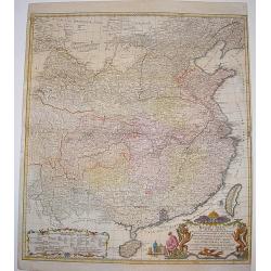 Regni Sinae vel Sinae Propriae Mappa et Descriptio Geographica ..