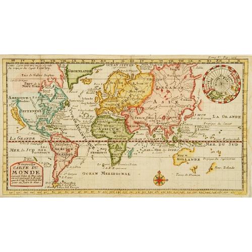 Old map image download for Nouvelle Carte du monde.