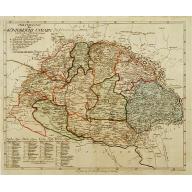 Old, Antique map image download for VORSTELLUNG des KÖNIGREICHS UNGARN.