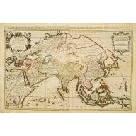 Old, Antique map image download for L'Asie divisée en ses Principales Regions ..