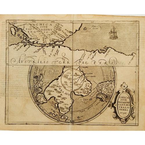 Chica sive Patagonica et Australis Terra 1598.