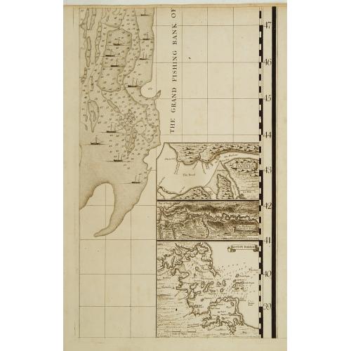 Old map image download for Sheet 8 of 20: The harbour of Placentia./ The harbour of Anapolis Royal./ Boston Harbor.