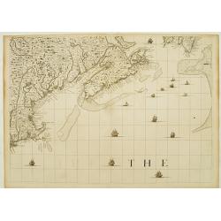 One sheet of 20: The coast from NovaScotia to Cape Cod and Nantucket.