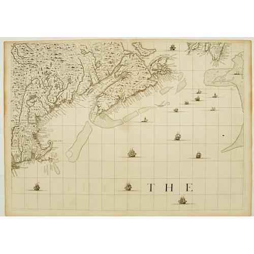 Old map image download for One sheet of 20: The coast from NovaScotia to Cape Cod and Nantucket.