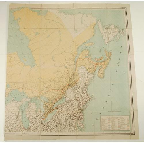 Old map image download for Map of the Dominion of Canada, 1882.