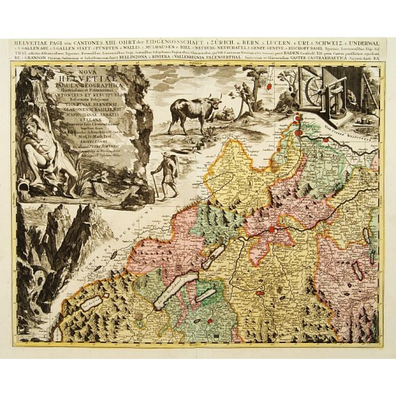 Nova Helvetiae tabula geographica [Sheet 1 of 4]