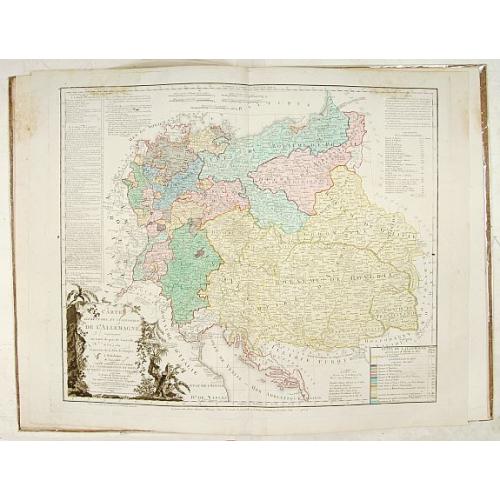 Old map image download for TABLEAU GÉOGRAPHIQUE ET POLITIQUE DE L'ALLEMAGNE.