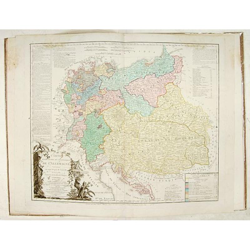 TABLEAU GÉOGRAPHIQUE ET POLITIQUE DE L'ALLEMAGNE.