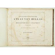 Old, Antique map image download for Atlas von Hellas und den hellenischen Kolonien.